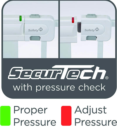 Safety 1st Easy Install 28" High Walk Thru Gate, Fits Between 29" and 38”!! NEW IN BOX!!