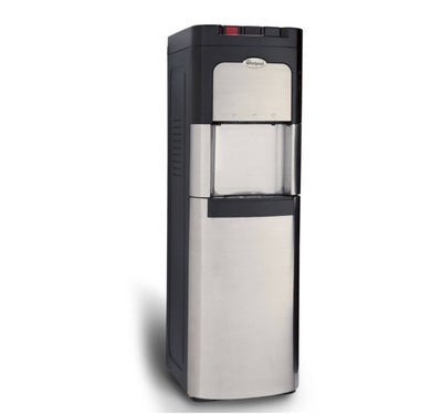 Whirlpool Stainless Steel, Bottom Loading Commercial Water Dispenser Water Cooler, with Ice Chilled Water Cooling Technology and Steaming Hot Water- NEW IN BOX!!!