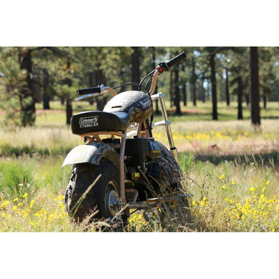 Coleman CT200U-EX Gas Powered Camo Ride On Mini Bike- brand new / fully assembled and tested