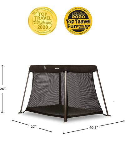 Dream On Me Travel Light Playard, Black- NEW IN CARRY BAG!