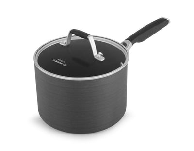 Select by Calphalon Hard-Anodized Nonstick 3.5 Quart Saucepan with Cover- NEW!!!