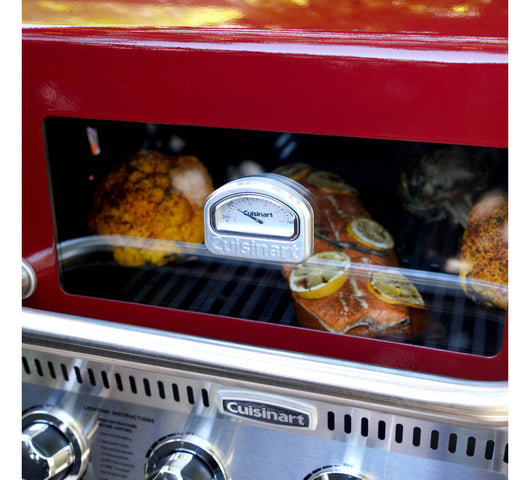 Cuisinart Four Burner Gas Grill with Dual Fuel Valves Red (new in the box)