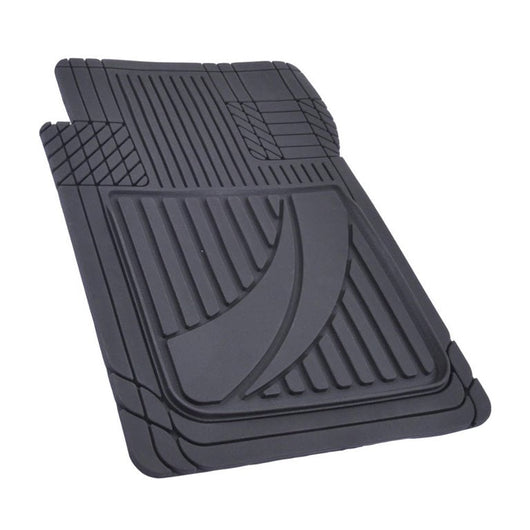 Motor Trend of-793-bk flextough advanced performance mats-3pc rubber floor mats for car suv auto all weather plus-2 front & rear liner black**New in box**