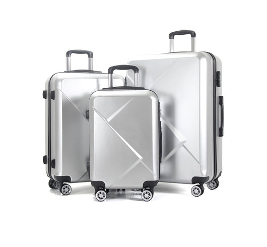 3Pc Silver Luggage Set (new out of the box)