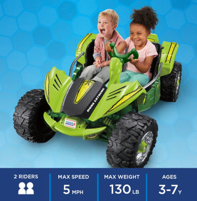 Power Wheels Dune Racer Extreme Green 12V Ride On Vehicle- NEW IN BOX!!!!