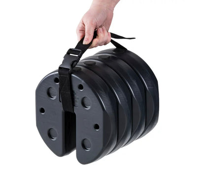 US Weight Canopy Weights for Securing Canopies, Tents, and Umbrellas at Outside Events- NEW IN BOX!!!