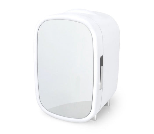 Personal Chiller Cosmetic Mini Fridge with Mirror Door for Vanity, White- NEW IN BOX!!!