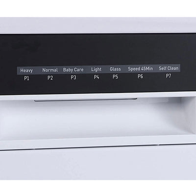 Farberware Professional Compact Portable Countertop Dishwasher with 6 Place Settings and Silverware Basket, LED Display, Energy Star, White!! NEW OUT OF BOX!!