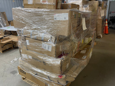 Jumbo huge liquidation pallet- double pallets !  Furniture / game table / fitness   pallet number 2721