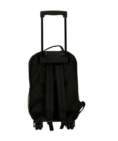 Rockland Unisex Luggage 17" Rolling Backpack R01 Black- NEW!!!