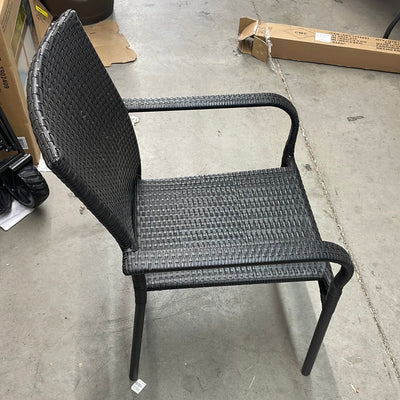 Atleisure 2 Pack Stack Woven chairs**New small damage from shipping**