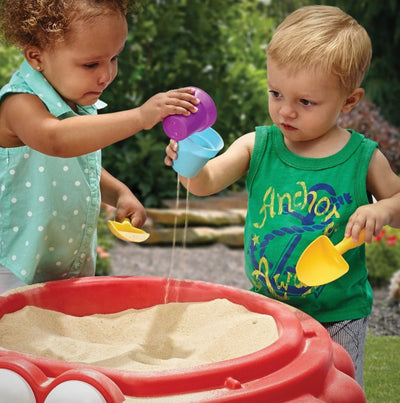 Step2 Crabbie Sand Table With Cover And 4 Piece Accessory Set- NEW IN BOX!!!