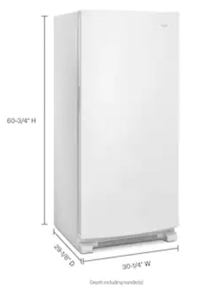 Whirlpool 17.7-cu ft Frost-free Upright Freezer(White)!! NEW OUT OF BOX!!