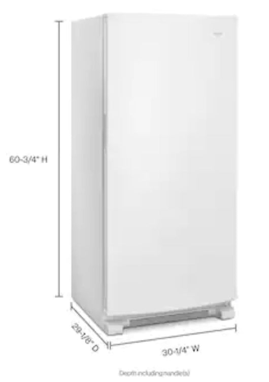 Whirlpool 17.7-cu ft Frost-free Upright Freezer(White)!! NEW OUT OF BOX!!