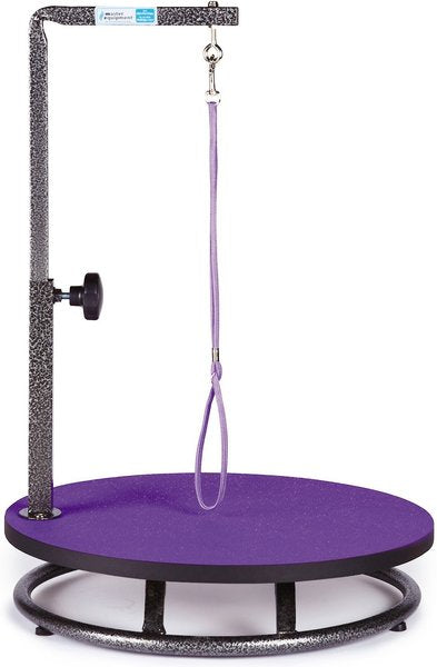 Master Equipment Small Dog & Cat Grooming Table, Purple- new / assembled