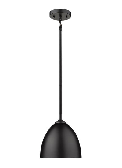 Golden Lighting Zoey 1-Light Matte Black Standard Pendant- NEW IN BOX!!!