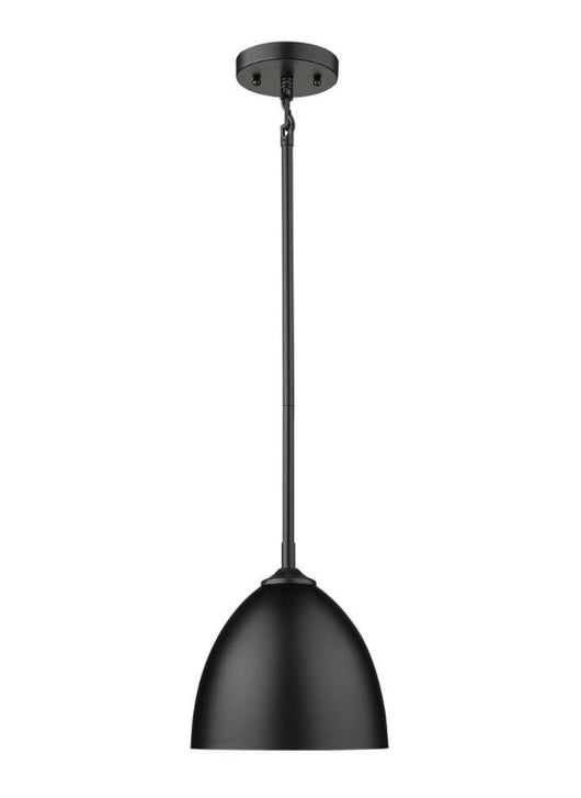 Golden Lighting Zoey 1-Light Matte Black Standard Pendant- NEW IN BOX!!!