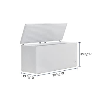 Kenmore  18.5-cu ft Manual Defrost Chest Freezer (White)