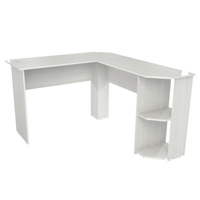 Inval Merlin Melamine L-Shape Office Desk**New in Box**