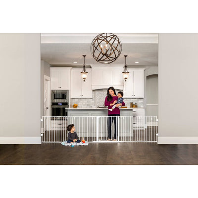 Regalo 6 Panel Super Wide Baby Gate and Play Yard, 2 in 1**New in Box**