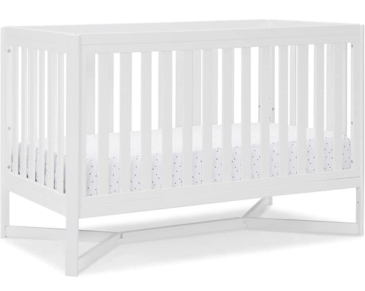 Delta Children Tribeca 4-in-1 Baby Convertible Crib, Bianca White!! NEW IN BOX!!