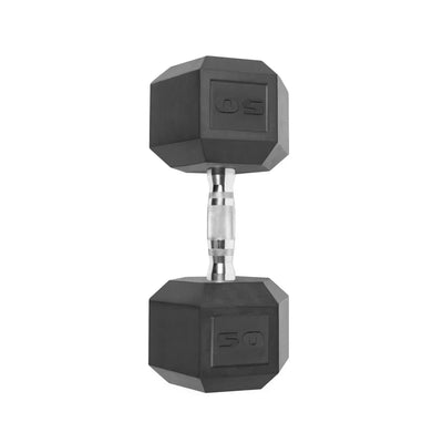 CAP Barbell, 50lb Coated Hex Dumbbell, Set of 2**New**