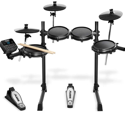 Alesis Drums Turbo Mesh Kit – Electric Drum Set With 100+ Sounds, Mesh Drum Pads, Drum Sticks, Connection Cables and 60 Melodics Lessons!  -Brand new in the box