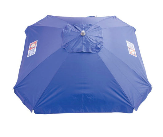 RIO 72" Blue Rectangle Beach Umbrella With Sand Anchor- BRAND NEW!!!!
