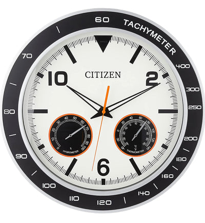 Citizen CC2019 Outdoor Wall Clock, Black**New in box**