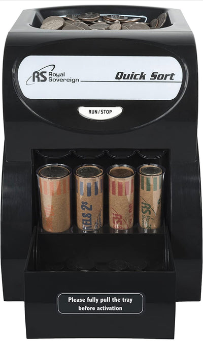 Royal Sovereign Electric Coin Sorter, Patented Anti-Jam Technology, 1 Row of Coin Counting - NEW OUT OF BOX!!!!