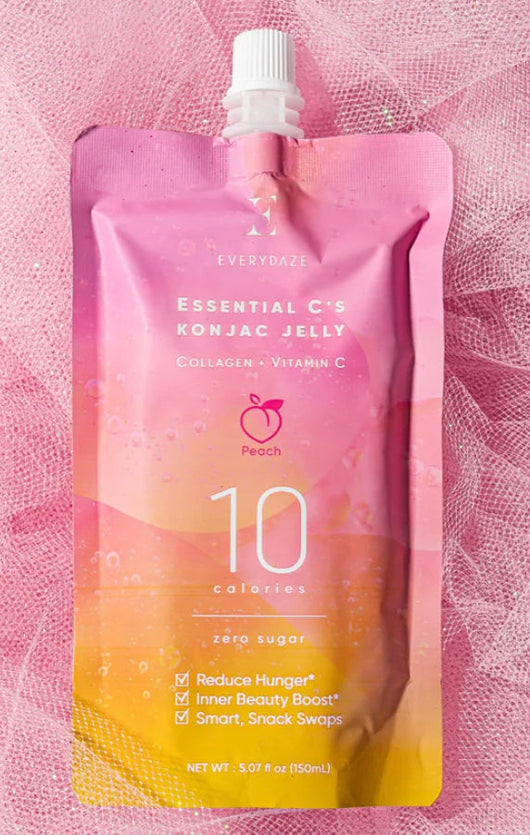 Everydaze Essential C’s Konjac Jelly Peach- NEW (missing 1 pouch)