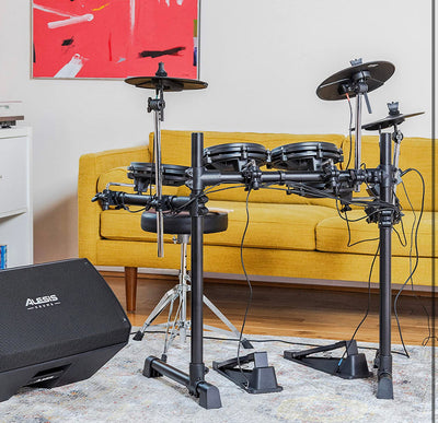 Alesis Drums Turbo Mesh Kit – Electric Drum Set With 100+ Sounds, Mesh Drum Pads, Drum Sticks, Connection Cables and 60 Melodics Lessons!  -Brand new in the box