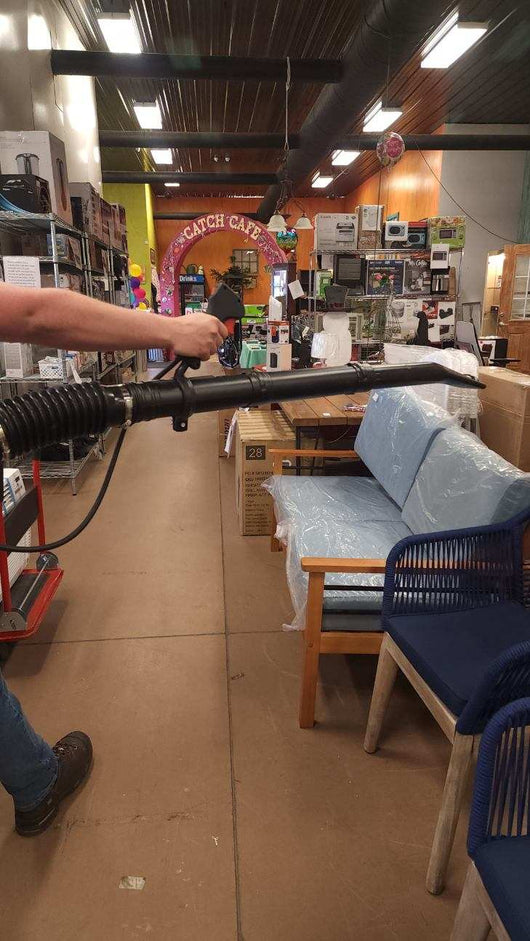 52CC 2-Cycle Gas Backpack Leaf Blower with Extention Tube! (USED ONCE)