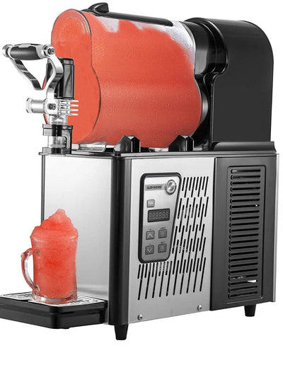 VEVOR Slushy Machine, 3L Daiquiri Machine Commercial, Single Bowl Frozen Drink Slush Machine, Balck Commercial Slushie Machine, 330W Frozen Slush Machine, Stainless Steel Home Slush Machine**New,Used very few times**