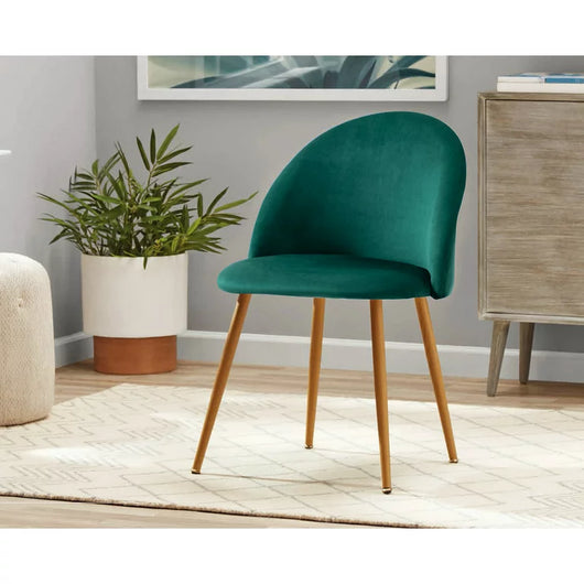 Mainstays Modern Accent Chair, Green**New in Box**
