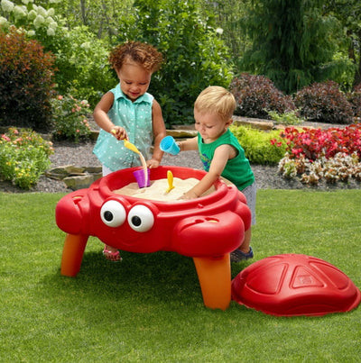 Step2 Crabbie Sand Table With Cover And 4 Piece Accessory Set- NEW IN BOX!!!
