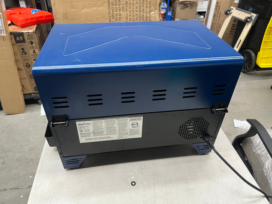 ASMOKE AS350 256-sg. in. Portable Wood Pellet BBQ Grill And Smoker Navy Blue- Used, Tested and Works Great!!!