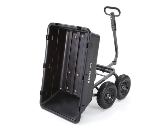 Gorilla Carts GOR6PS 1200-lb. Heavy-Duty Poly Dump Cart, 13" Tires- NEW IN BOX!!!