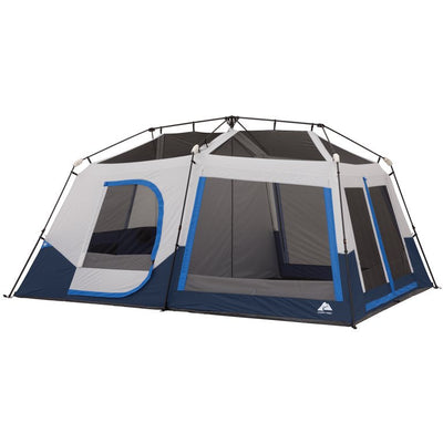 Ozark Trail 10-Person Cabin Tent with LED Lighted Poles**New**
