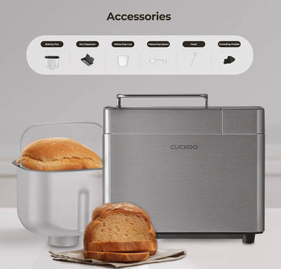 CUCKOO CBM-AAB101S Multi-Functional Bread Maker | Stainless Steel- NEW IN BOX!!!