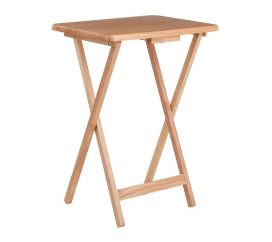 Winsome Wood Alex 2-Piece Snack Table Set, Natural Finish- NEW IN BOX!!!