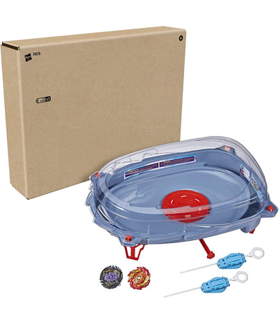 BEYBLADE Burst Surge Speedstorm Motor Strike Battle Set -- Battle Game playset with Motorized Stadium, 2 Battling Top Toys and 2 Launchers- NEW IN BOX!!!