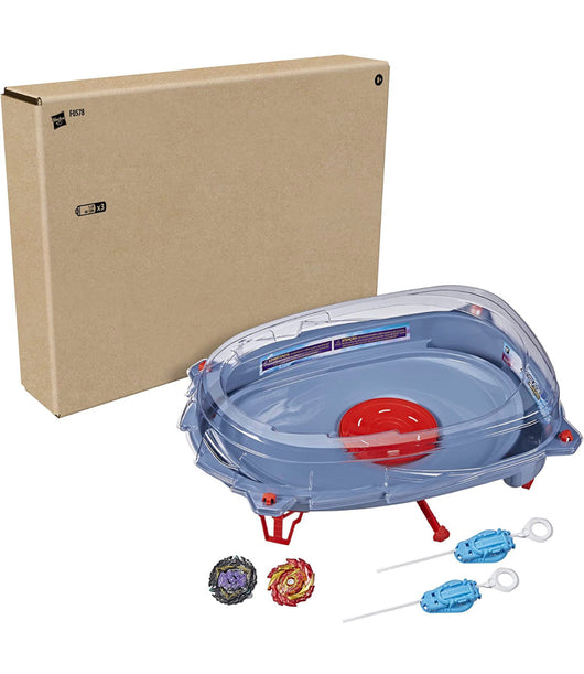 BEYBLADE Burst Surge Speedstorm Motor Strike Battle Set -- Battle Game playset with Motorized Stadium, 2 Battling Top Toys and 2 Launchers- NEW IN BOX!!!