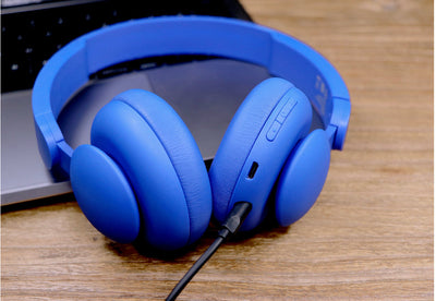 oon. Bluetooth On-Ear Headphones, Blue!! NEW IN BOX!!