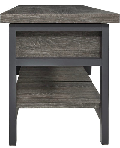 Signature Design by Ashley Rhyson Rustic Farmhouse Storage Bench, Brown!! NEW IN BOX!!