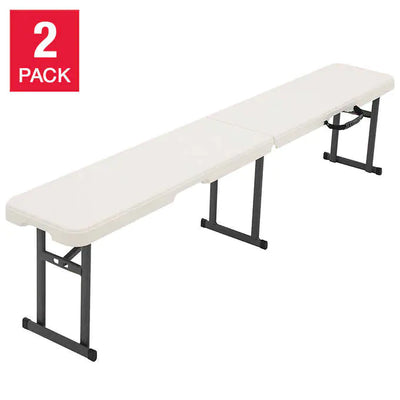 CORE 6' Fold in Half Bench, 2-pack**New**