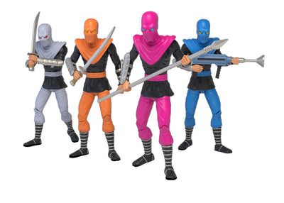 Teenage Mutant Ninja Turtles Foot Soldier BST AXN Four-Pack (new in the box)