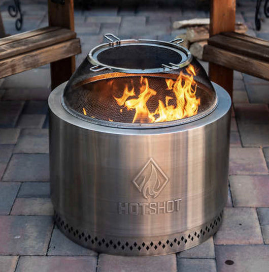 HotShot 22” Wood Burning Fire Pit!! NEW IN BOX!!