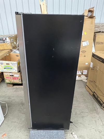 Vissani 7 cu. ft. Convertible Upright Freezer in Stainless Steel Look!! NEW OUT OF BOX, SCRATCHED AND DENTS FROM SHIPPING(PHOTOS SHOWN)!!