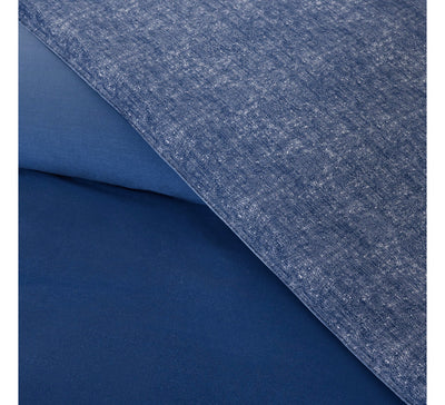 Gap Home Ombre Reversible Comforter Set, Twin, Blue, 2-Pieces(new)